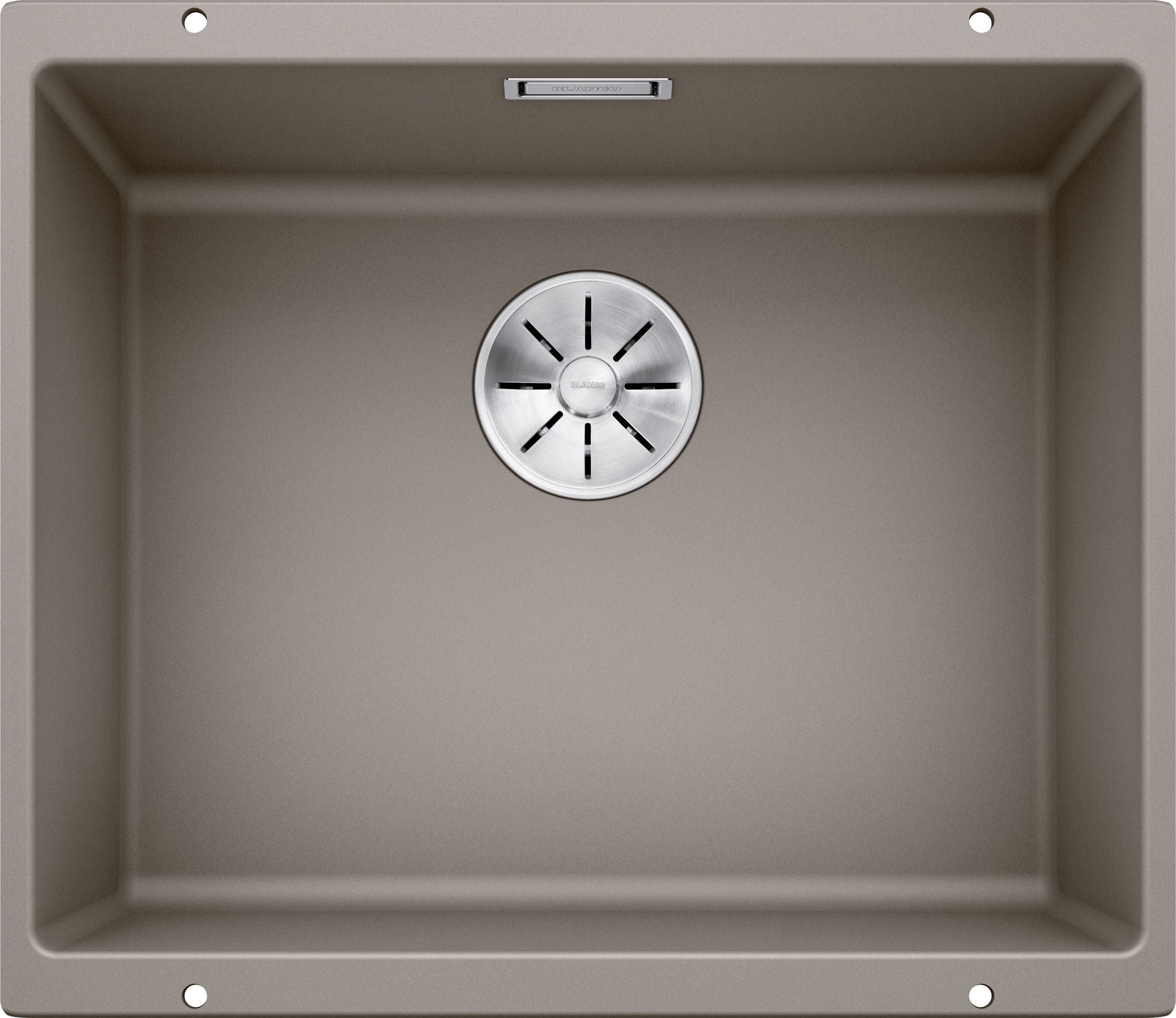 Chiuveta de bucatarie Subline 523439, silgranit trufe, 530 x 460 mm, Blanco